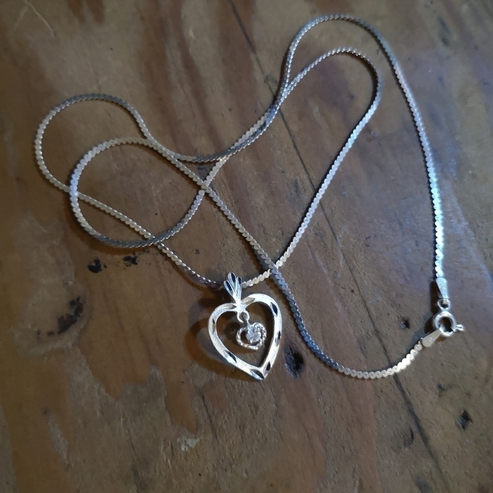 925 serpentine chain &  pendant